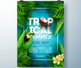 Party invitation card vector