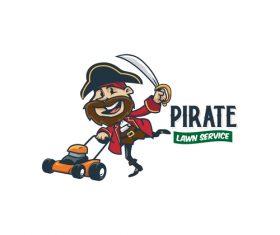 Pirate icon vector