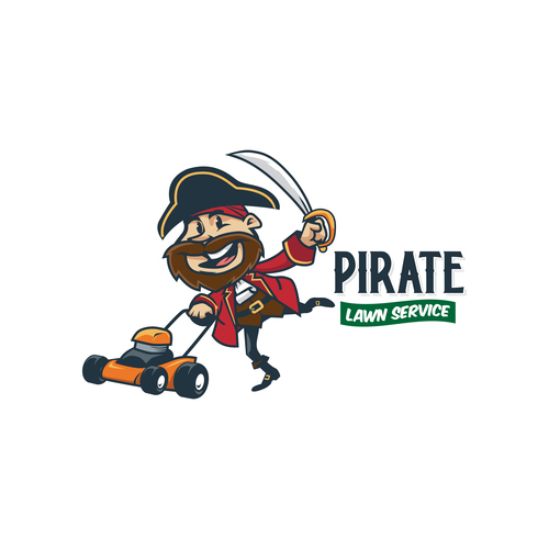 Pirate icon vector