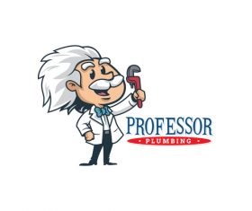 Professor icon vector
