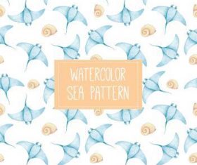 Ray background seamless pattern vector