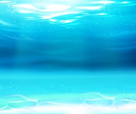 Sea background vector