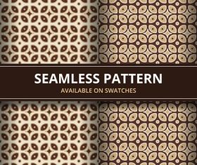 Seamless batik pattern vector