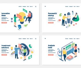 Service reviews banners vector illustration