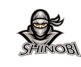 Shinobi esport logo vector