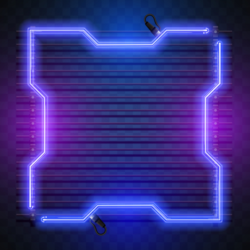 Shiny Neon backgrounds vector