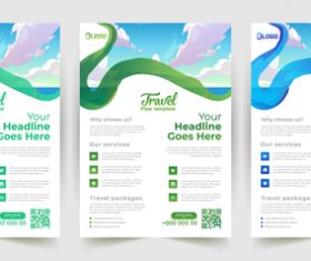 Sky background business poster banner vector