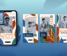 Smartphone sale design vector