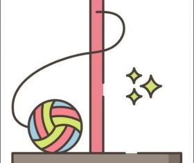 Tetherball vector