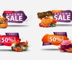 Today sale banner vector
