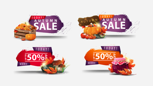 Today sale banner vector