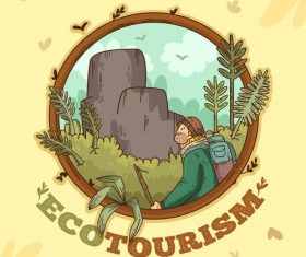 Travel icon vector