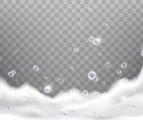 Water drop bubble background vector