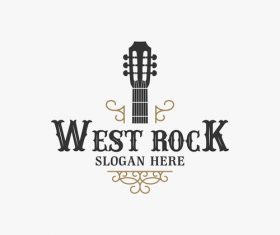 West rock logos vector