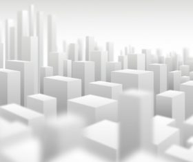 3D abstract background vector