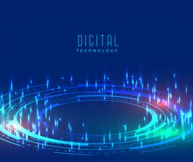 3D aperture background vector