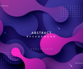 Abstract dynamic liquid background vector