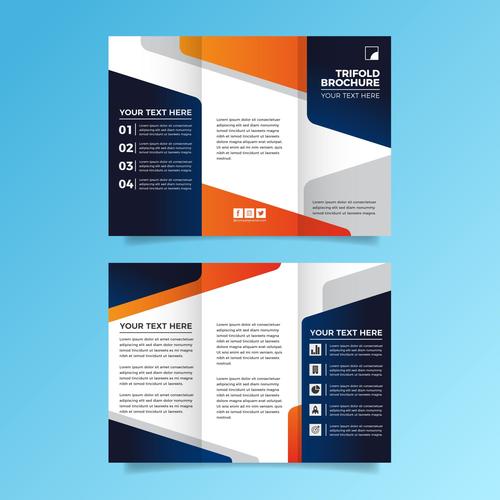 Business scope flyer vector