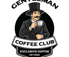 Centleman icon vector