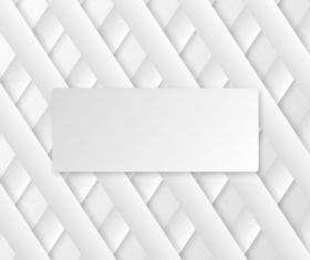 Cross pattern paper cut abstract background vector