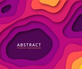 Different color difference geometric shapes abstract background vector