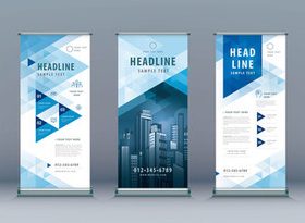 Finance business banner design vector