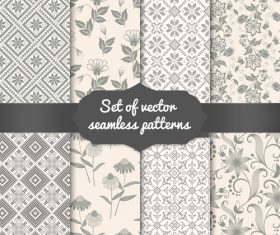 Four-color background seamless pattern vector