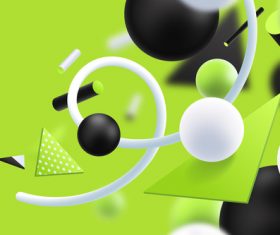 Jade green background 3D graphic vector