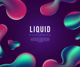 Liquid abstract background vector