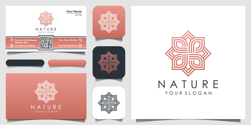 Nature logo and business card design