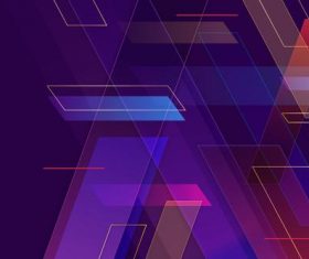 Overlapping graphic dark vector