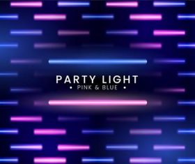 Pink and blue neon background vector