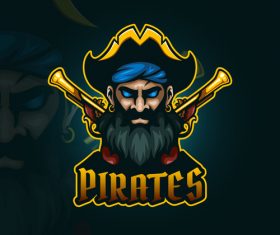 Pirates vector - for free download