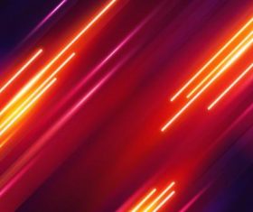 Red neon background vector
