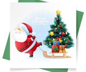 Santa Claus cartoon vector