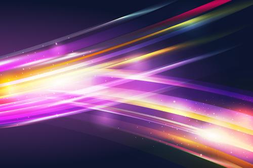 Seven color strips background vector