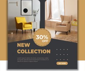 Single sofa special sale vector