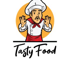 Tasty food vector icon