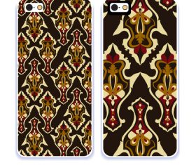 Art pattern phone cases cover vector