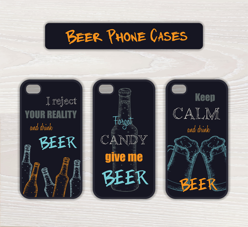 Beer phone cases cover vector