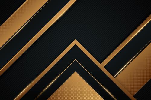 Black gold abstract background vector free download