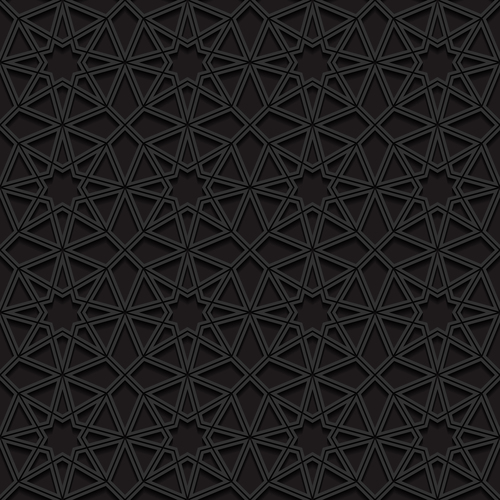Black overlay stripe pattern vector
