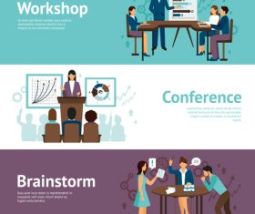 Brainstorm flat concept vector