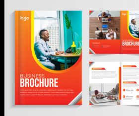 Business brochure vector