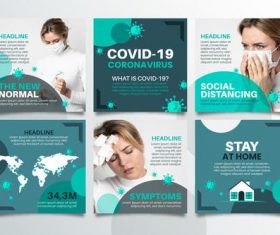 Daily protection against COVID-19 vector