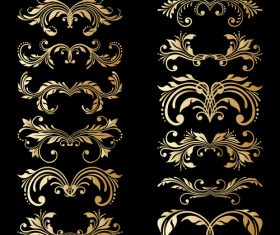 Design floral ornament vector