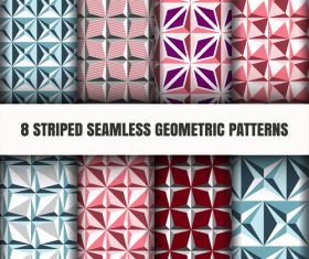 Different color rhombus seamless pattern vector