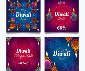 Diwali vector - for free download