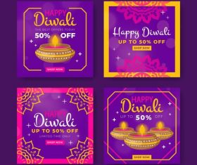 Diwali vector - for free download