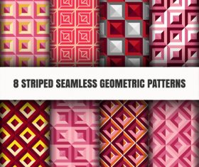 Geometric color seamless pattern vector